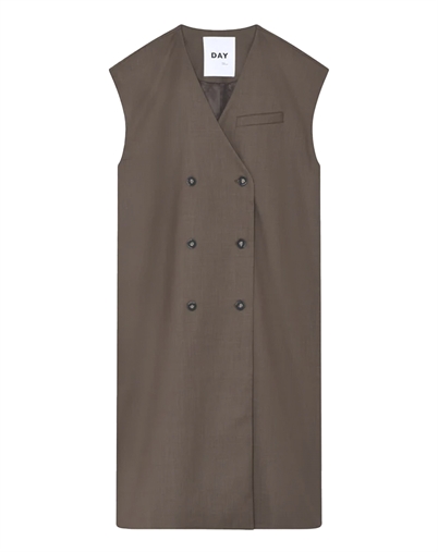 Day Birger et Mikkelsen - Rory Classic Suiting Vest - Wren Melange